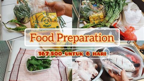 Food Preparation Belanja Mingguan Hemat Lanjut Healing Sedetik