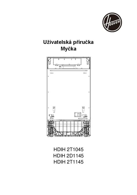 Uživatelská příručka Hoover HDIH 2T1145 Zbozi cz