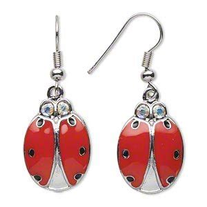 Ladybug Earrings | Kritters in the Mailbox | Ladybug Earring