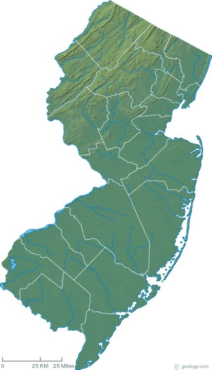 New Jersey Map