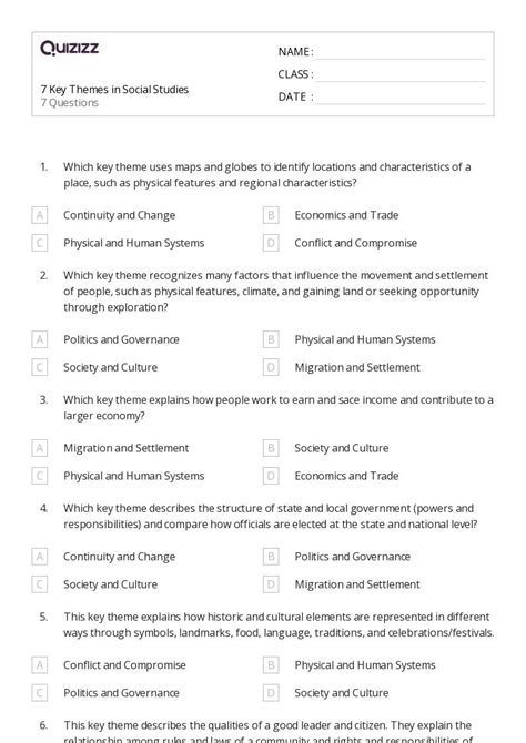 Themes Worksheets For Rd Grade On Quizizz Free Printable