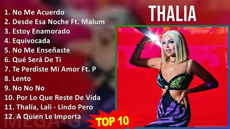 T H A L I A MIX 30 Maiores Sucessos 1980s Music Top Banda Latin