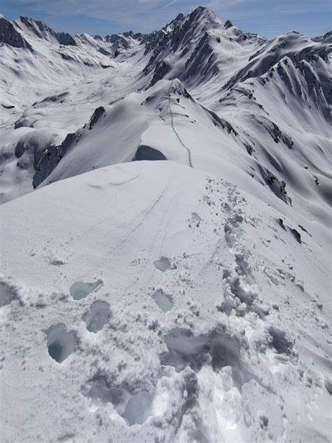 Sentisch Horn 2827m Aktuelle Verhältnisse vom 19 03 2024 auf der