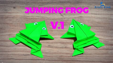 Origami Jumping Frog How To Make A Paper Frog That Jumps High And Far