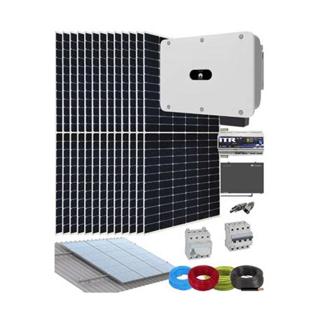 Kit Solar Autoconsumo Huawei Kw Trif Sico Chapa Wabi Solar