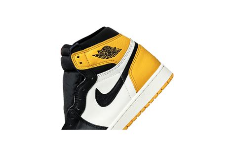 AIR JORDAN 1 HIGH YELLOW TOE - Kicksdaily