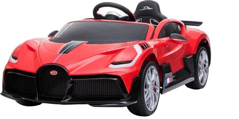 Amazon Bugatti Divo Coche de paseo para niños Auto eléctrico de