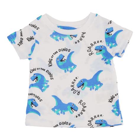 Playera Fantastic Beb Estampado De Dinosaurio Delsol