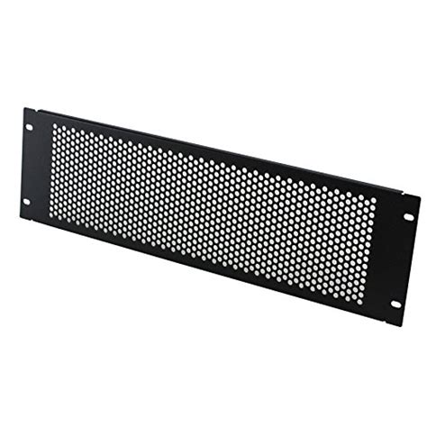 Navepoint 3u Blank Rack Mount Panel Spacer With Venting For 19 Inch Server Network Rack