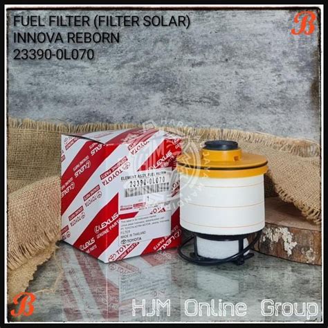 Jual FUEL FILTER FILTER SOLAR INNOVA REBORN FORTUNER VRZ HILUX