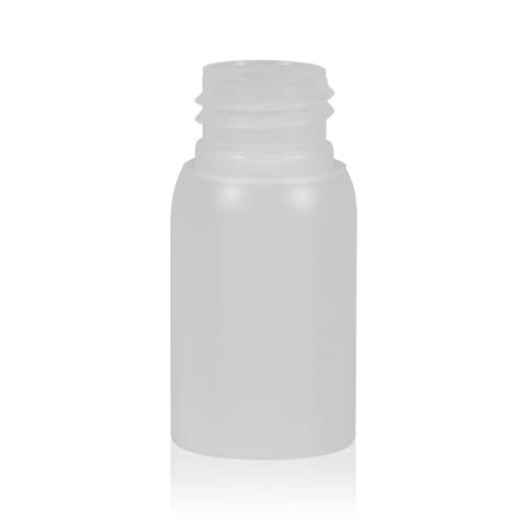 Flessen 30 Ml Ronde Naturelle HDPE Fles 24 410