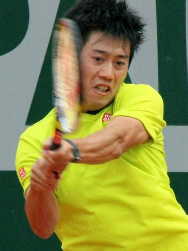 テニスの全仏オープンを控え、大会会場で汗を流す錦織圭 ― スポニチ Sponichi Annex スポーツ