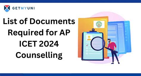 List Of Documents Required For AP ICET Counselling 2024 Getmyuni