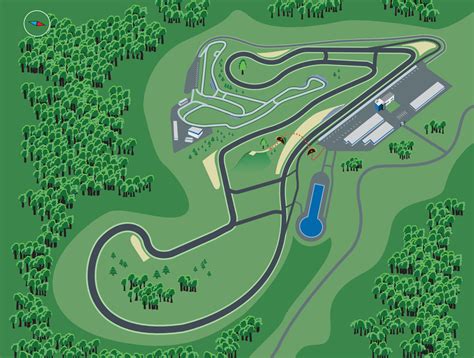 Motorsports Park Map by Til Rama on Dribbble