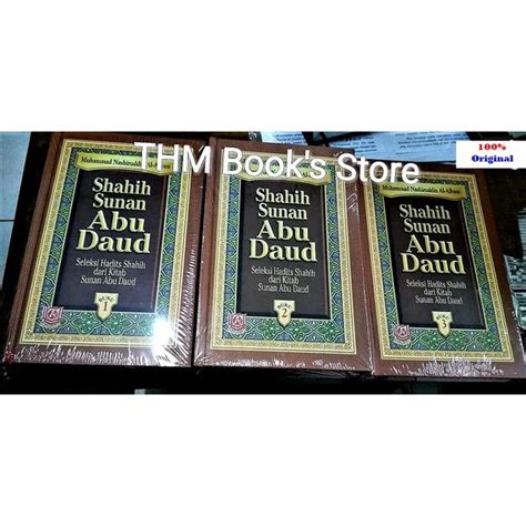 Jual Shahih Sunan Abu Daud Lengkap Jilid Shopee Indonesia