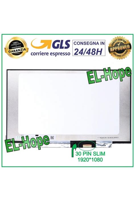 DISPLAY LP140WF7 SP E1 LCD NOTEBOOK 14 30 PIN SLIM 1920 1080 SCHERMO