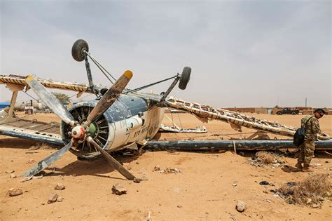 A Shadowy War’s Newest Front: A Drone Base Rising From Saharan Dust ...