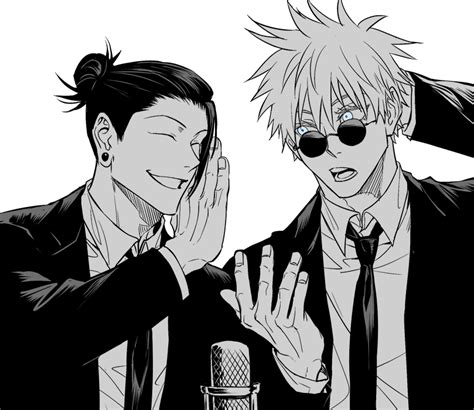 Gojou Satoru And Getou Suguru Jujutsu Kaisen Drawn By Tekla Danbooru