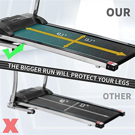 Merax Folding Electric Treadmill Motorized Running Machine Easy