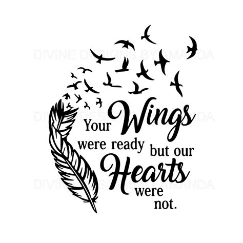 Tus alas estaban listas SVG PNG Etsy España