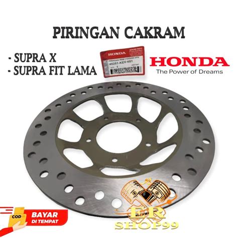 Piringan Disk Cakram Honda Supra X Fit Lama Lazada Indonesia