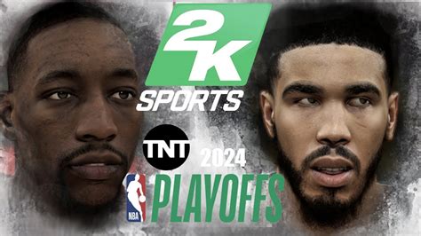 NBA 2K23 PC Modded 2024 Playoffs Round 1 TNT Simulation Gameplay 2024