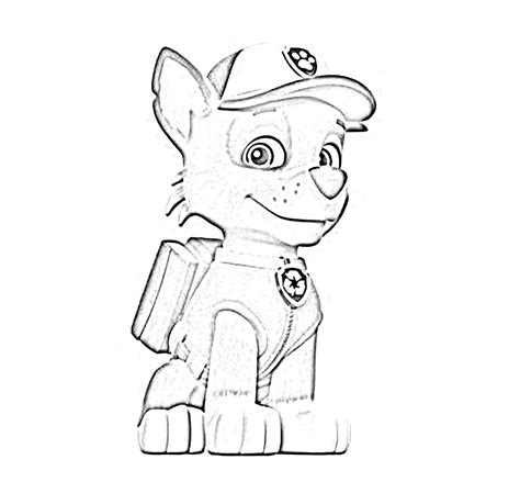 Рокки щенячий патруль рисунок - 66 фото