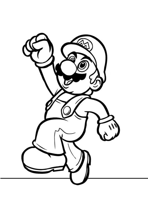 mario-coloring9 - Educational Fun Kids Coloring Pages and Preschool ...