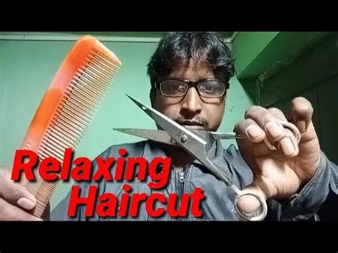 Asmr Relaxing Haircut Professional Scissors Cut Asmr Roleplay