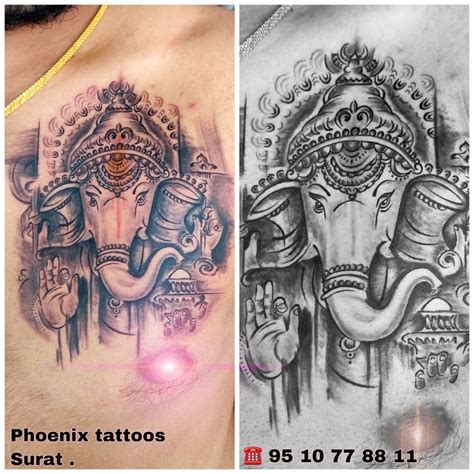 lord ganesha tattoo | Tattoos, Ganesha tattoo, New tattoos