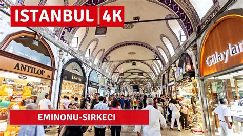 Istanbul 2022 Eminonu Sirkeci 22 May Walking Tour 4k UHD 60fps YouTube