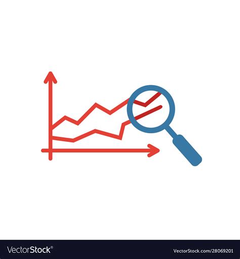 Predictive Analytics Icon Colored Simple Elements Vector Image Hot