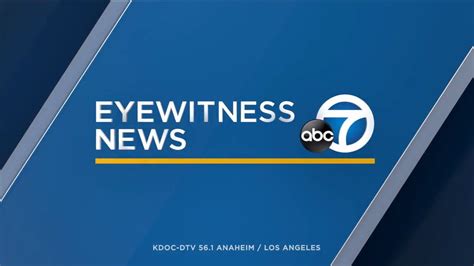 Kabc Kdoc Abc7 Eyewitness News At 7pm On Kdoc 56 Los Angeles Open