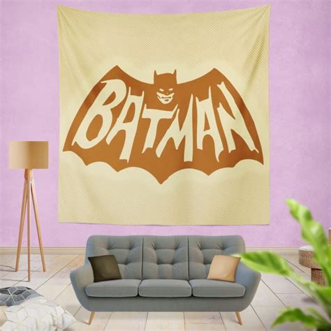 DC Comics Men S Batman Classic TV Show Logo Curtain