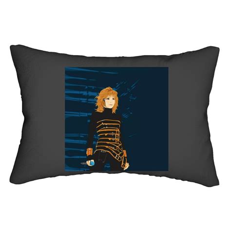 Mylene Farmer Art Design Lumbar Pillows Sold By Lollidollyart Sku