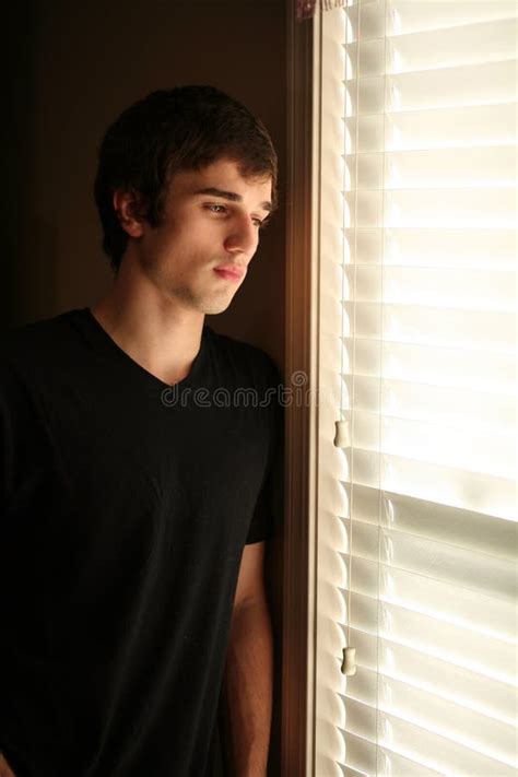 582 Sad Man Looking Out Window Stock Photos - Free & Royalty-Free Stock ...