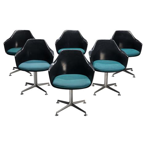 Set Of Four Game Chairs On Casters By Monteverdi Young At 1stdibs