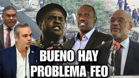 Ay Santo A Quien Le Creo Abinader Dice Que No Y El Gobierno Haitiano