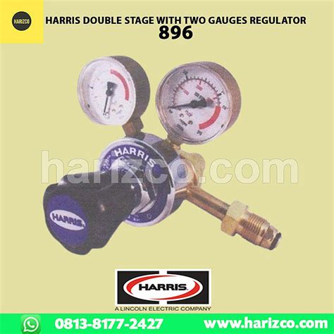 Regulator Gas Harris Jual Regulator Harris Model Double Stage