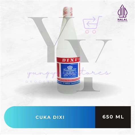jual cuka putih dixi botol  ml shopee indonesia
