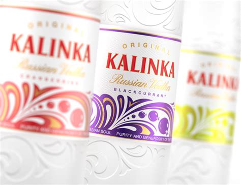 Vodka "KALINKA" on Behance