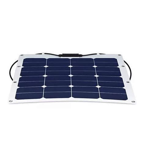 W Sunpower Etfe Semi Flexible Solar Balcony Roof Solar Cell Panels