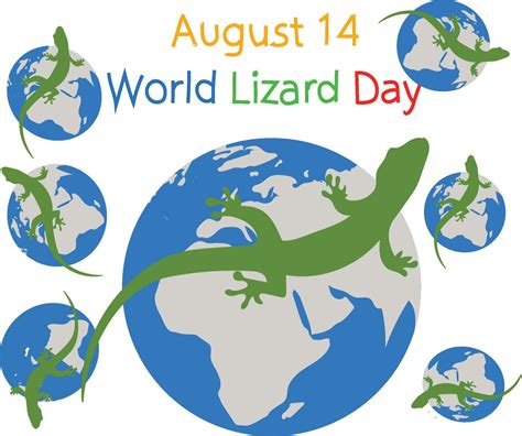 World Lizard Day Vector Illustration 26995558 Vector Art At Vecteezy