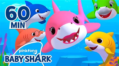 Baby Shark Doo Doo 1 Hour Compilation Baby Shark Remix Baby