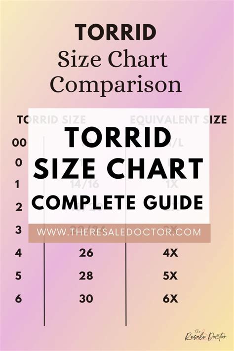 Navigating the Torrid Size Chart Made Easy