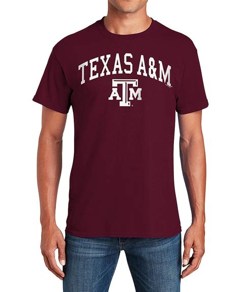 Texas Aandm Aggies Tshirt Varsity Maroon Apc02880037