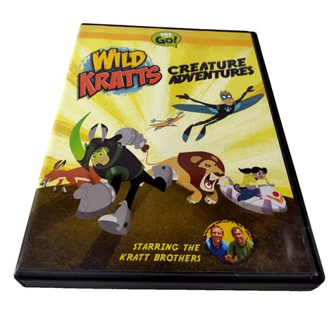 Wild Kratts Creature Adventures Dvd Kratt Brothers Pbs Go