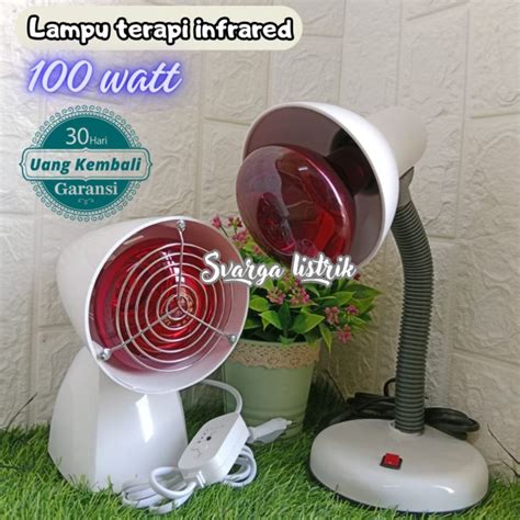 Lampu Terapi Infrared Inframerah 100 Watt Alat Fisioterapi Lazada