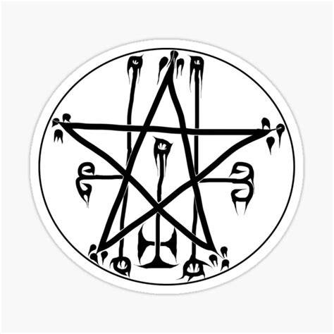 "Astaroth Symbol" Sticker for Sale by Fxrgxtten | Redbubble