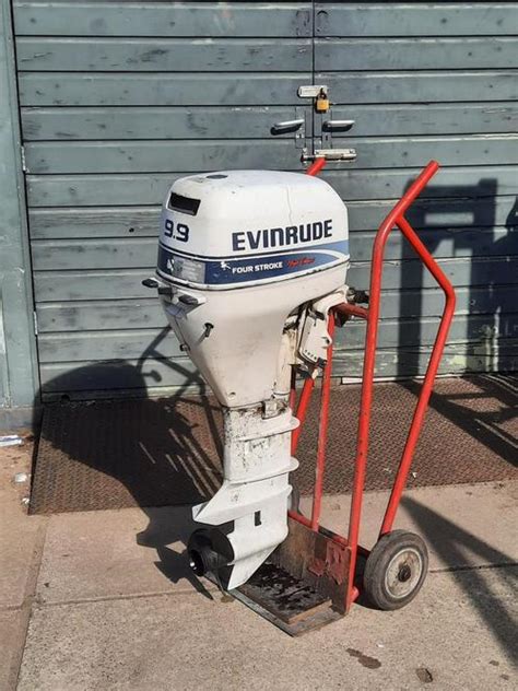 Evinrude 9 915 Pk 4 Takt Hightrust Langstaart Elektr Start